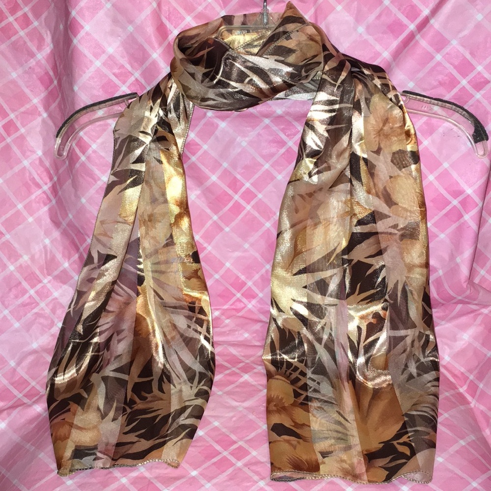 🎈SALE🎈🧣SCARF #4 “VISIONS IN BROWN“🧣